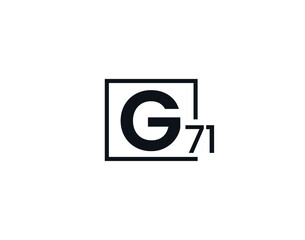 G71, 71G Initial letter logo
