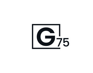 G75, 75G Initial letter logo