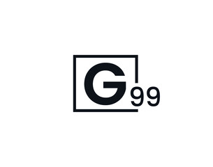 G99, 99G Initial letter logo