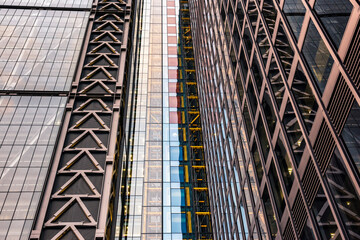 Fototapeta premium Office buildings in The City of London, London, England