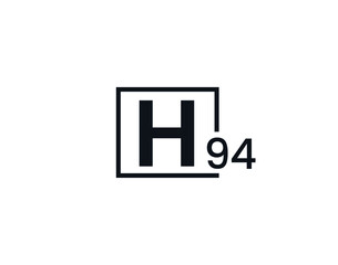 H94, 94H Initial letter logo