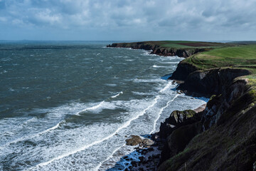 Pembrokeshire Coast National Park, seen near Marloes and St Brides, Wales, United Kingdom