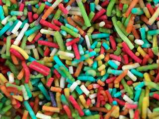 colorful ornament candy