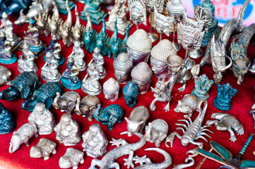 Goods for Sale in Ubud Market, Bali, Indonesia, Asia