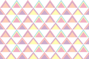Fototapeta na wymiar Abstract geometric pastel colorful pattern seamless background