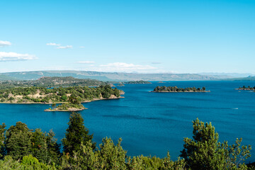 Fototapeta na wymiar view of lake bay