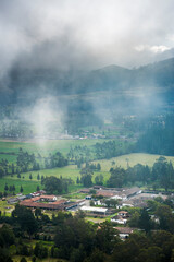 Hacienda Zuleta farmhouse, Imbabura, Ecuador, South America
