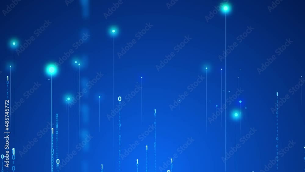 Poster Digital transformation concept. DX. Data uploading.