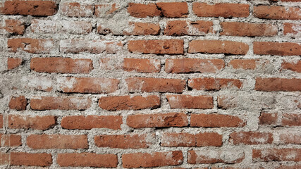 Texture of the brick walls     