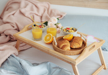 Breakfast in bed