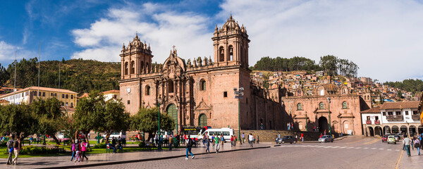 Cusco Cathedral Basilica of the Assumption of the Virgin, Plaza de Armas, Cusco, Cusco Region,...