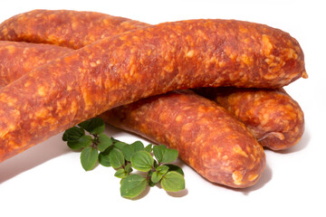 Fränkische geräucherte Bauernbratwurst