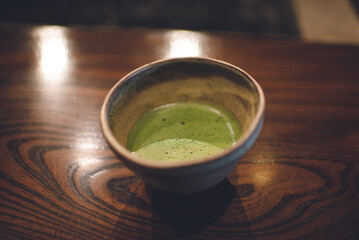 抹茶, 信楽焼, たねや日牟禮乃舎, 近江八幡