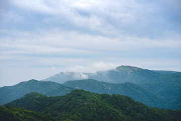 武奈ヶ岳山頂からの眺望