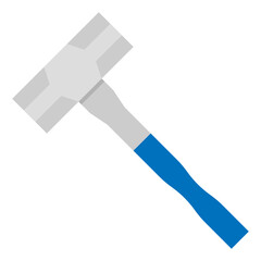 sledgehammer flat icon