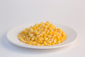 Yellow Corn Plate