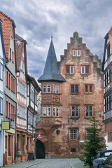 Street in Budingen, Germany