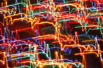 Fototapeta premium abstract lights, abstract background with lines and lights