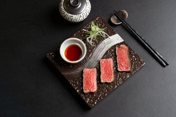 Japanese A5 Wagyu Slice Cut Steak Yakiniku