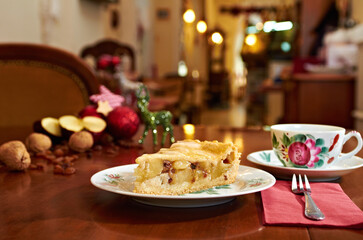 backbuch, cupcakes, torte, backbuch, kuchen, cafe, weihnachten