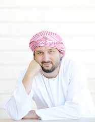 Portrait of Arabic man , high quality photo