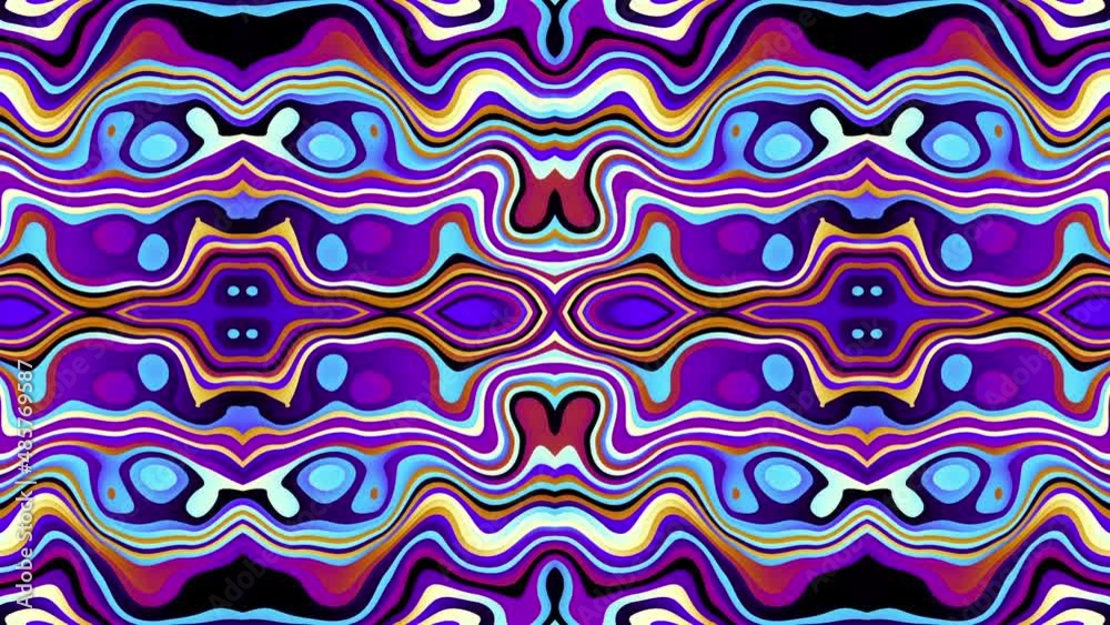 Poster transform geometric background