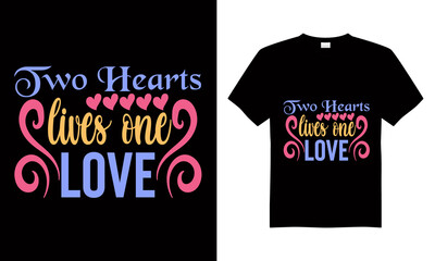 Valentine's Day T-shirt Design Vector