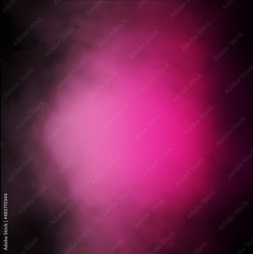 Wall mural fog or mist transparent effect isolated on dark background