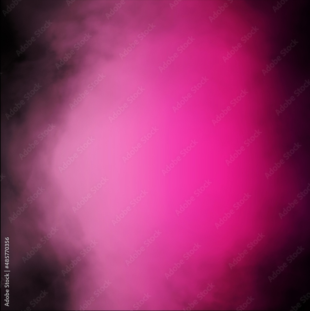 Wall mural fog or mist transparent effect isolated on dark background