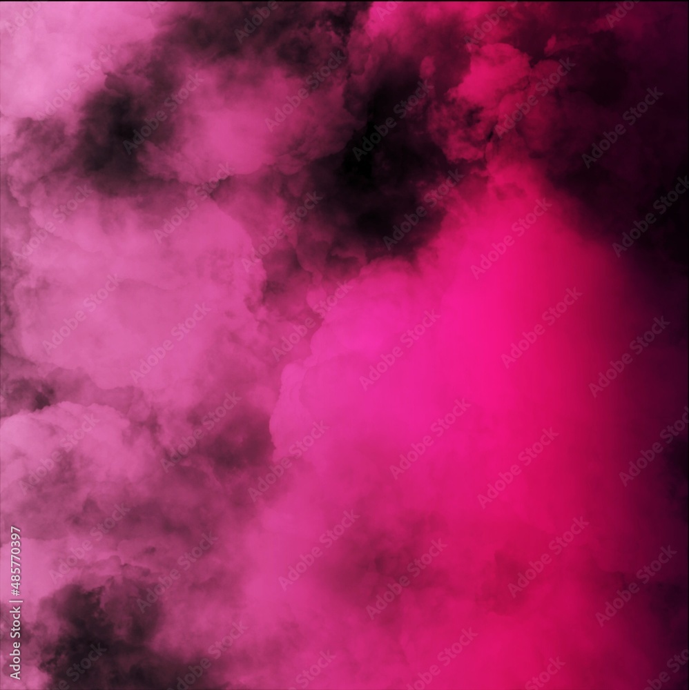 Canvas Prints fog or mist transparent effect isolated on dark background