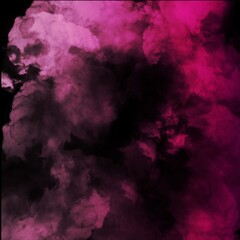 fog or mist transparent effect isolated on dark background
