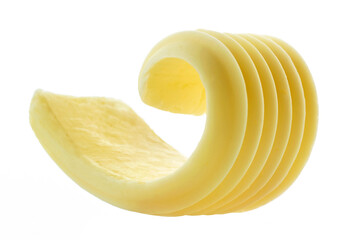 curl of fresh butter
