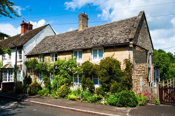 Fototapeta na wymiar Aston Magna, a picturesque village in the Cotswolds, Gloucestershire, England, United Kingdom, Europe
