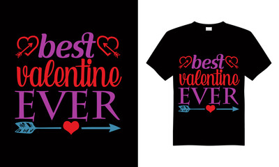 Valentine's Day T-shirt Design Vector