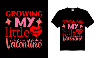 Valentine's Day T-shirt Design Vector
