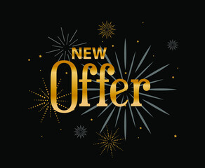 promotion sign on white background	