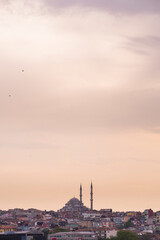 Fatih Mosque at sunset, Istanbul, Turkey, Eastern Europe