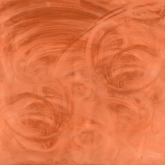 Orange metallic texture doodle paint parchment