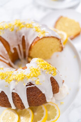 Lemon bundt cake