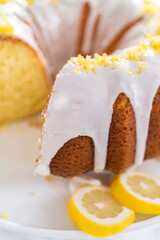 Lemon bundt cake