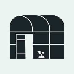 Fototapeta premium Greenhouse glass house plantation