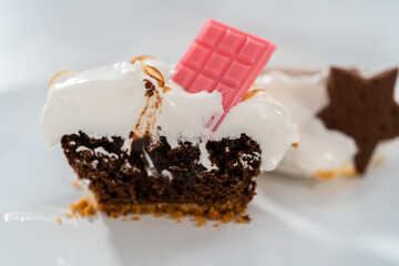 S'mores cupcakes