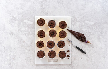 S'mores cupcakes