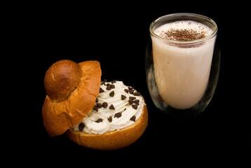 Italian Breakfast with Cannoli & Coffee
