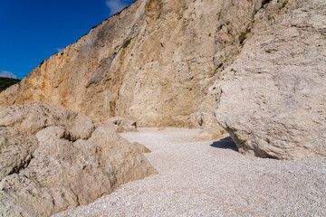 Porto Katsiki, ein Traumstrand auf Lefkada, Griechenland