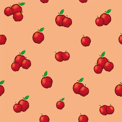 паттерн яблоки, pattern, apples, fabric