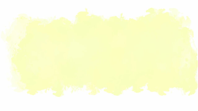 Yellow watercolor background for your design, watercolor background concept, vector. © BoszyArtis