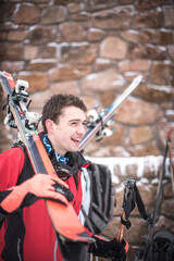 Skiing at CairnGorm Mountain, Aviemore, Cairngorms National Park, Scotland, United Kingdom, Europe