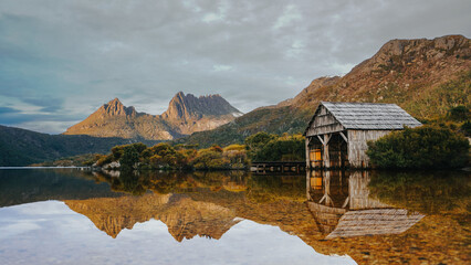lake in the mountains