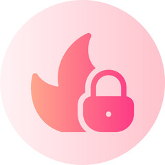 firewall gradient icon